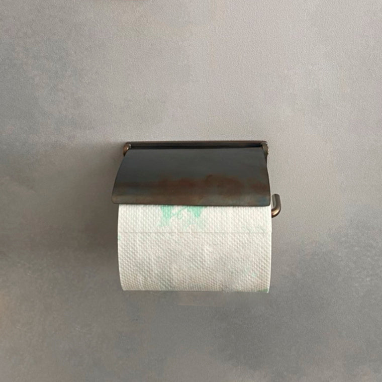 真鍮製トイレットペーパーホルダー ヴィンテージ仕上げ