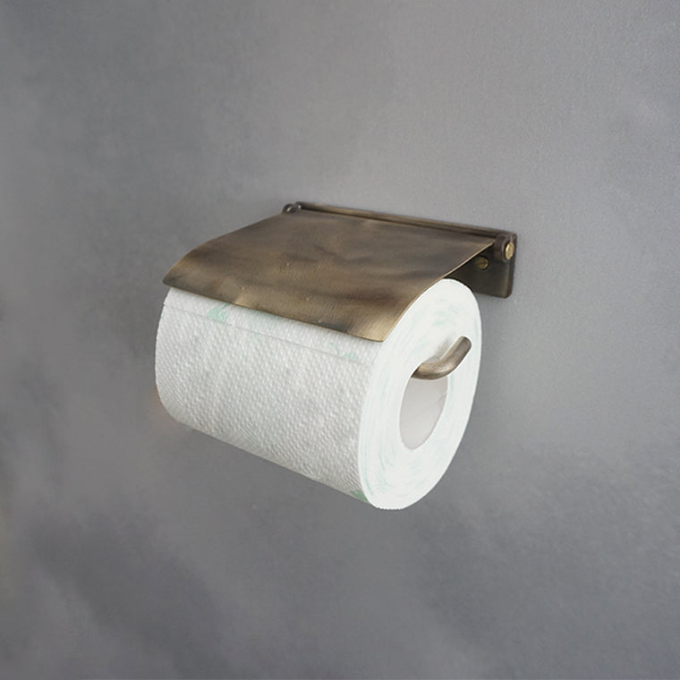 真鍮製トイレットペーパーホルダー ヴィンテージヘアライン｜真鍮