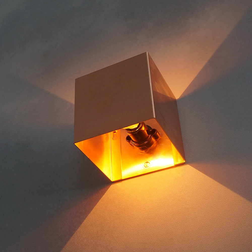 CUBE 銅ブラケット｜銅ブラケットライト・壁付け照明｜CTSH LIGHT.