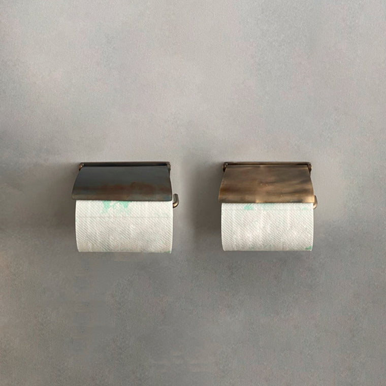 真鍮製トイレットペーパーホルダー ヴィンテージヘアライン