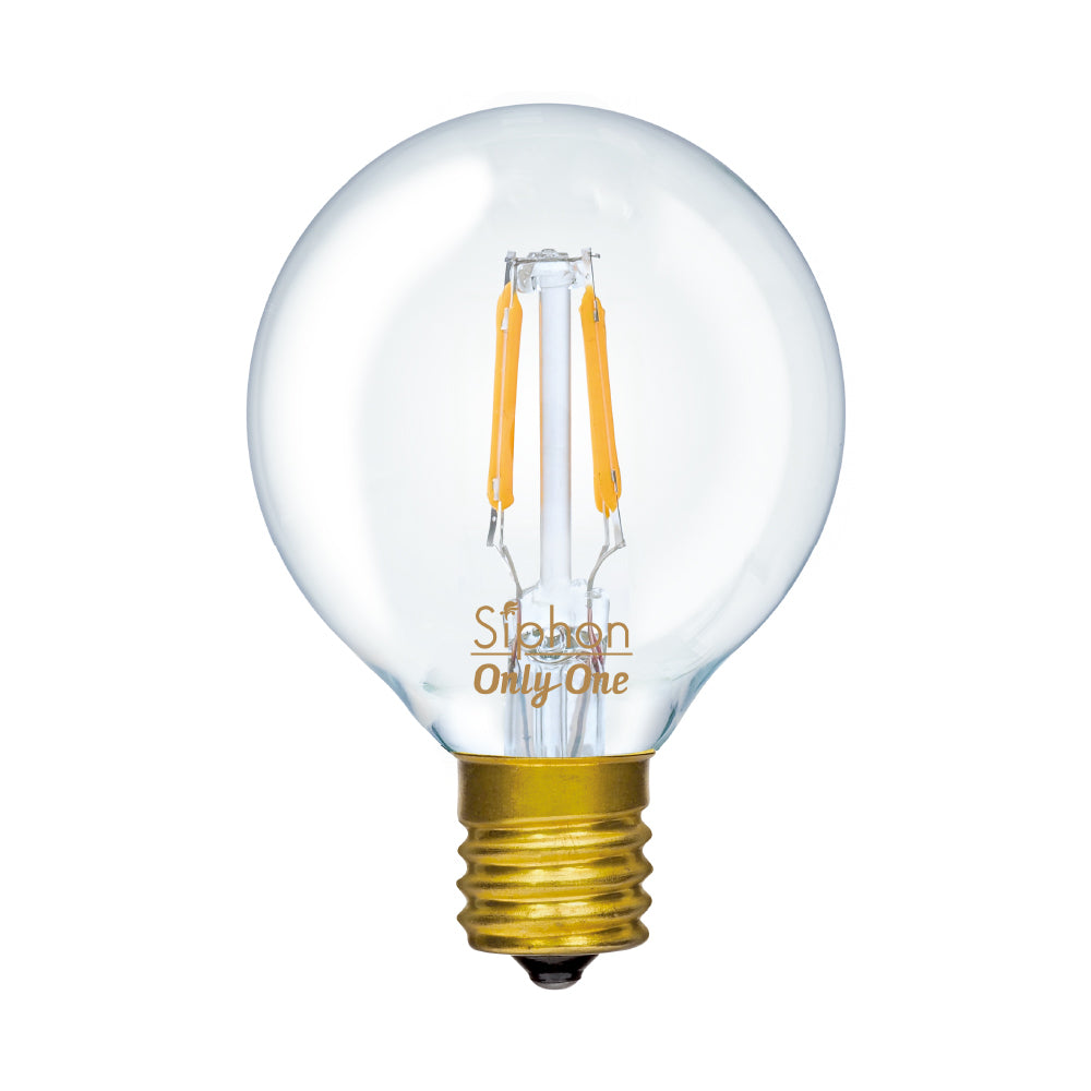BALL50:E17 クリア LED電球